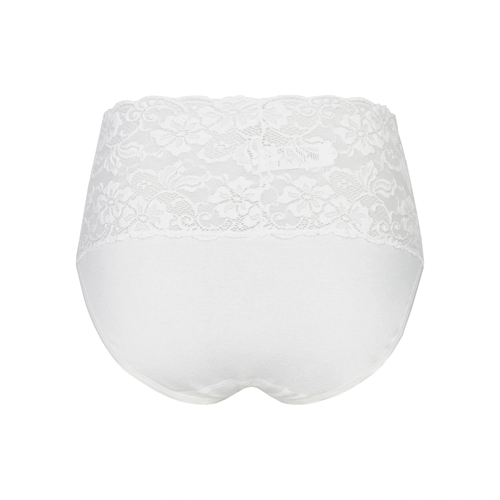 Nina Von C. Taillenslip »"Fine Cotton"« (2er Pack) Mit Weichem Breitem Spitzenbund ▷ Für
