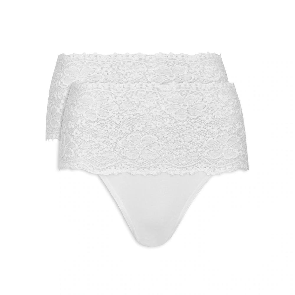 Nina Von C. Taillenslip »"Millefleurs"« (2er Pack) mit transparentem breitem Spitzenbund online bestellen