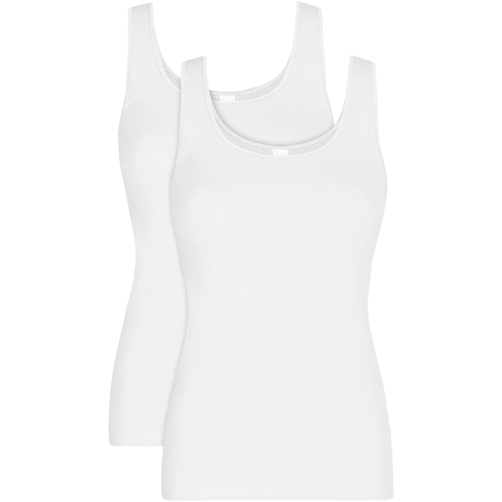 Nina Von C. Unterhemd »"Fine Cotton"« (2er Pack) mit breitem Träger kaufen
