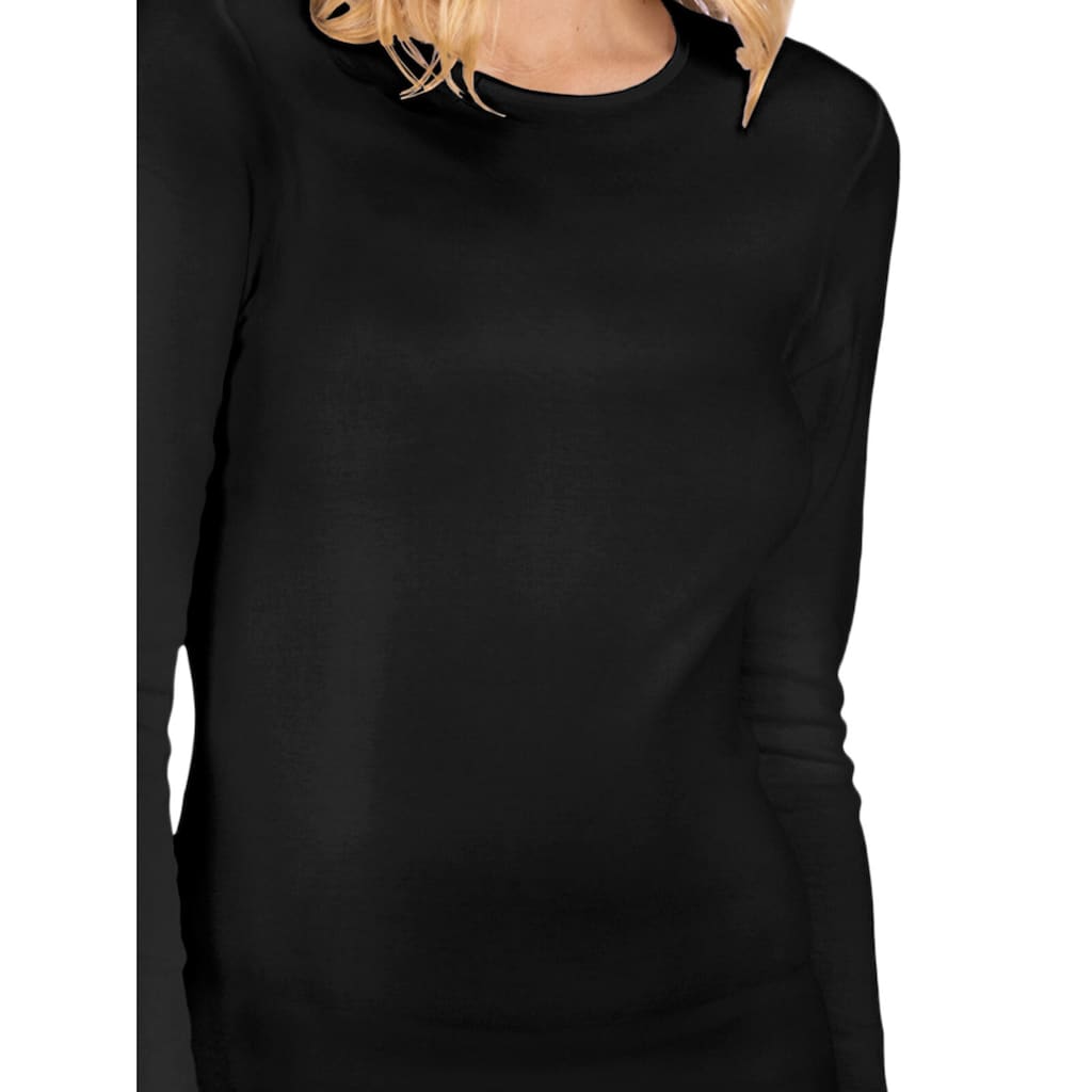 Nina Von C. Unterhemd »Langarm Damen Shirt GOTS Fine Cotton« (Spar-Pack 3 Stück St.) Bestellen
