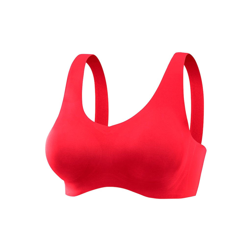 Nuance Bralette-BH SEAMLESS Ohne Bügel Mit Integriertem Push-up Kissen Basic Dessous ▷ Für