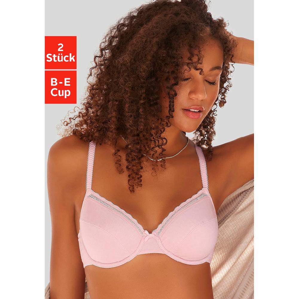 Nuance Bügel-BH Aus Weicher Baumwolle Basic Dessous ▷ Für