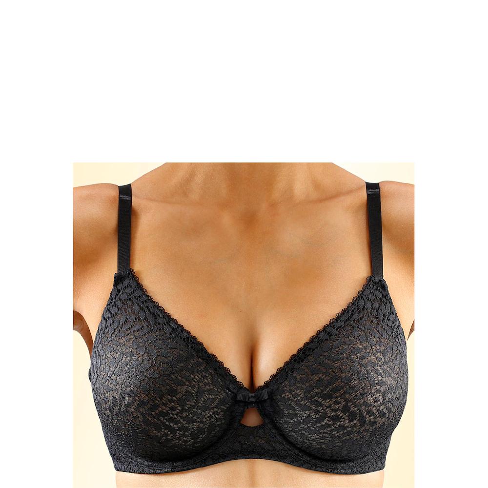 Nuance Minimizer-BH Mit Bügel Aus Leicht Transparenter Spitze Dessous Online Kaufen