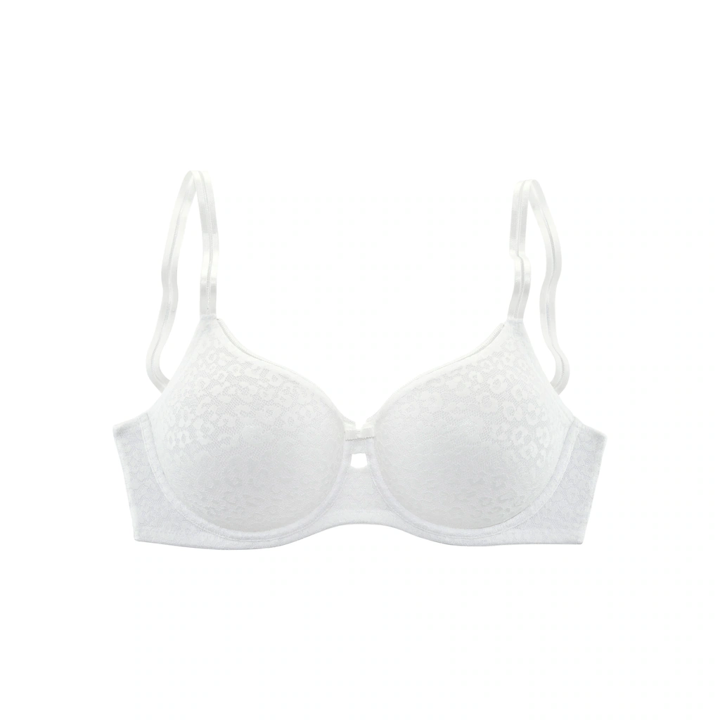 Nuance Minimizer-BH Mit Bügel Aus Schöner Allover-Jacquardspitze Im Angesagten Leo-Look ▷ Für