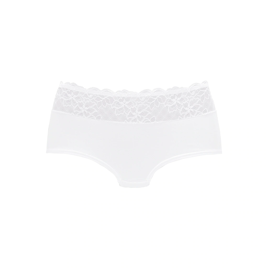 Nuance Panty Mit Floralem Spitzenbund