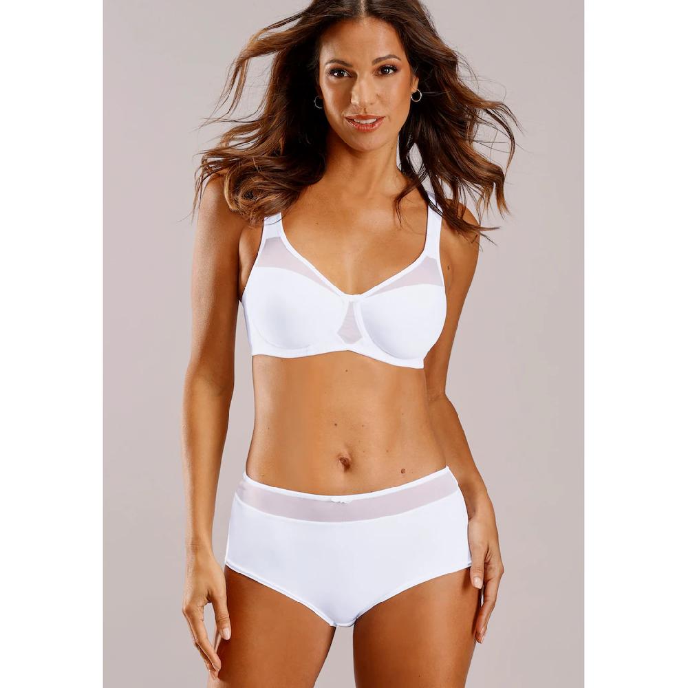 Nuance Panty Mit Transparentem Bund Und Zierschleife