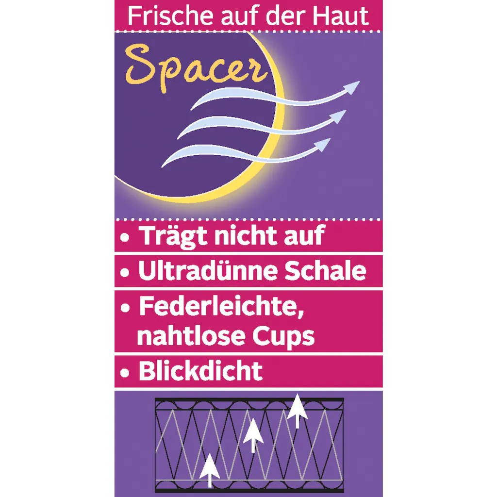 Nuance Schalen-BH Mit Atmungsaktiven Spacer Schalen