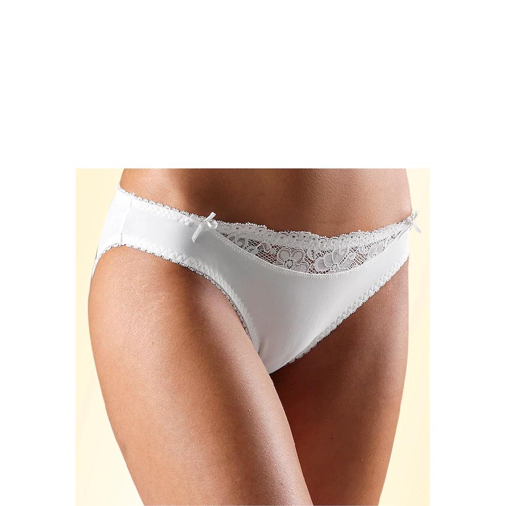 Nuance Slip (2 Stück) Mit Kleinem Spitzeneinsatz Am Bund