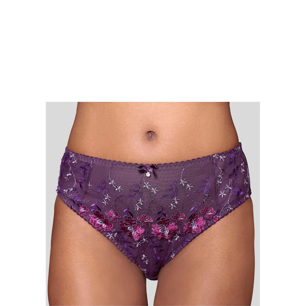 Nuance Slip mit Blüten-Stickereien online bestellen