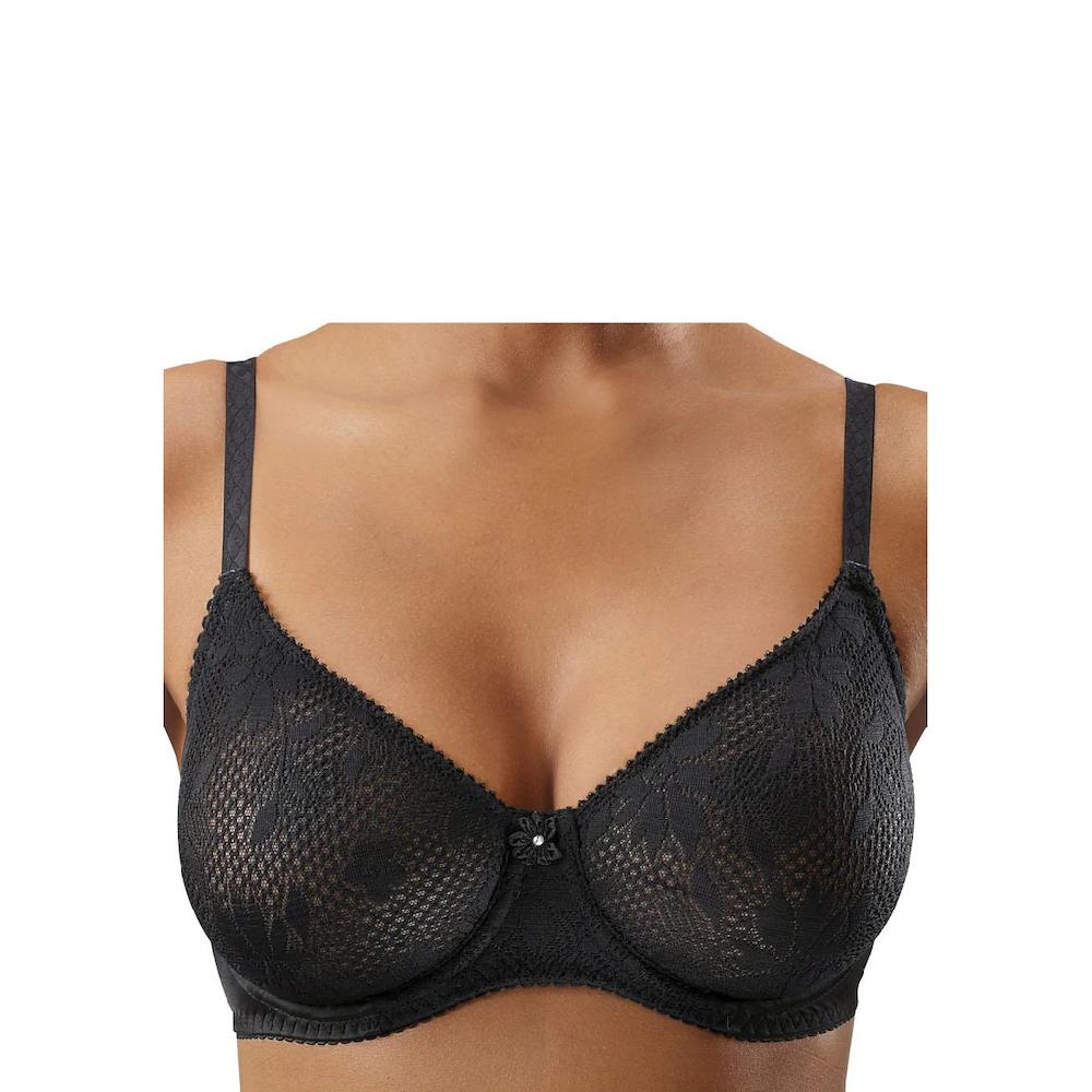 Nuance T-Shirt-BH Mit Nahtlosen Glatten Cups Aus Spitze