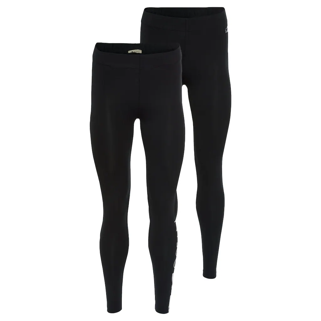 Ocean Sportswear Leggings (Packung 2er-Pack) mit Kontraststreifen und Logodruck