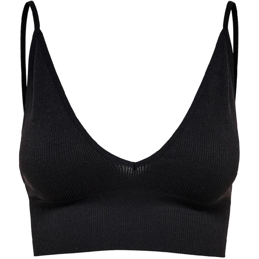 ONLY Bustier »ONLVICKY RIB SEAMLESS V-NECK TOP NOOS« Kaufen