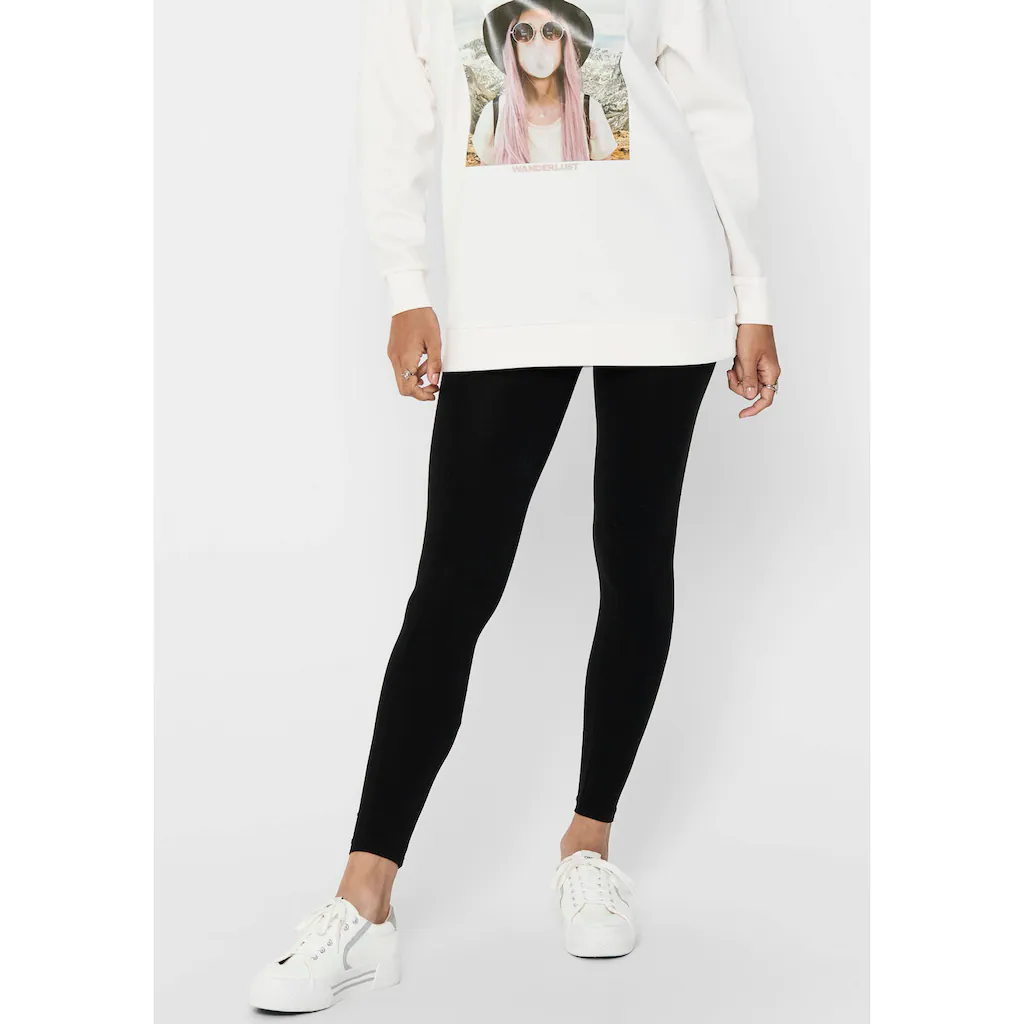 ONLY Leggings »ONLLIVE LOVE NEW LEGGING 2PACK NOOS« (Packung 2er-Pack)