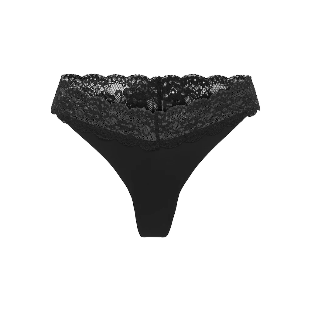 ONLY Tanga »ONLCHLOE LACE S.S THONG 3-PACK ACC« (Packung 3 St.) Bestellen