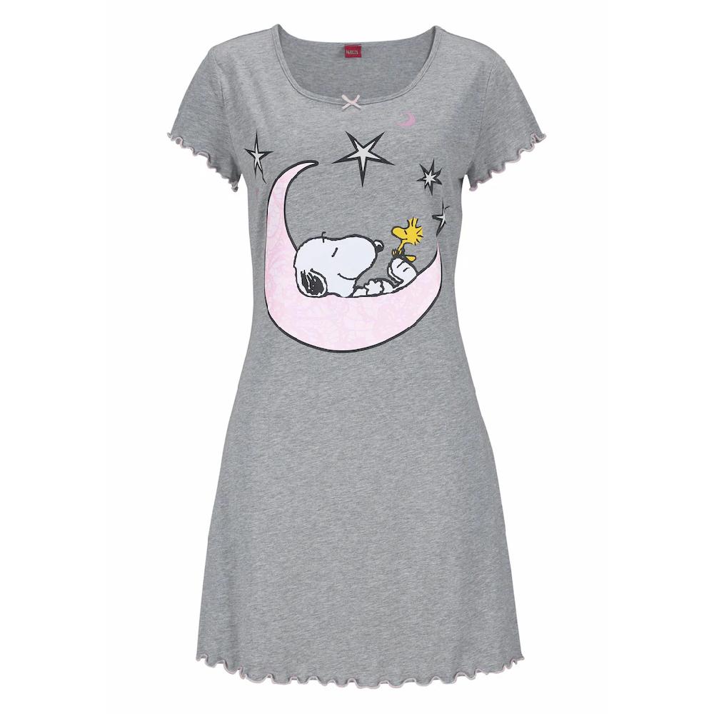 Peanuts Nachthemd Mit Kräuselsäumen Online Kaufen