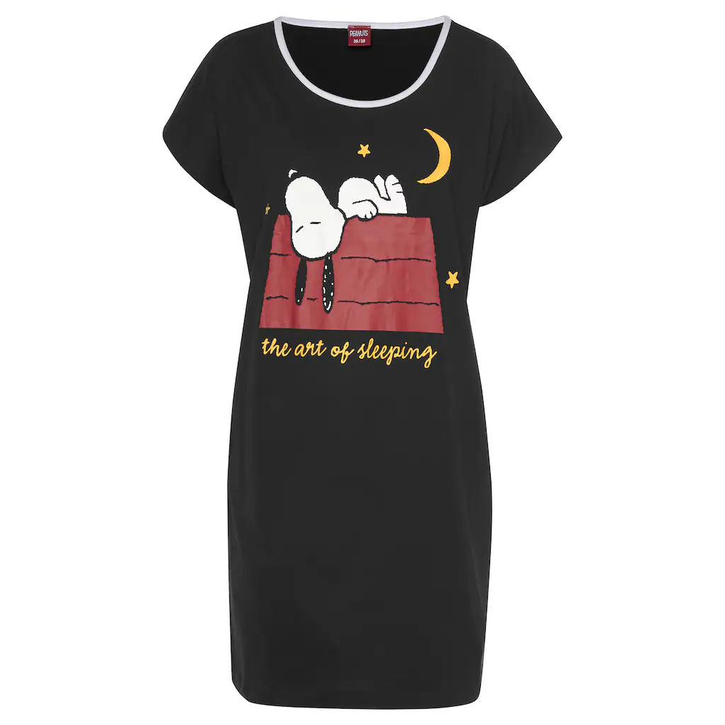 Peanuts Nachthemd Mit Snoopy Druckmotiv Kaufen