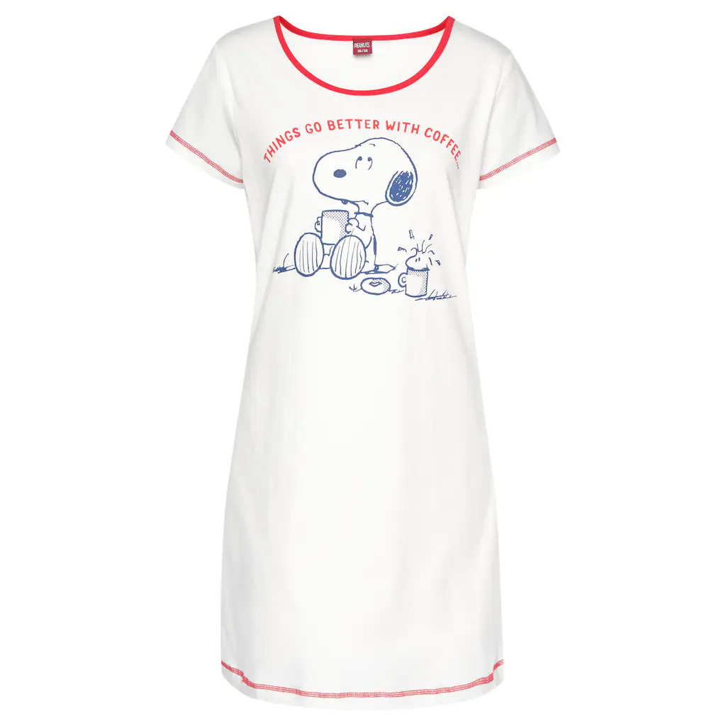 Peanuts Nachthemd Mit Snoopy Druckmotiv Online Kaufen