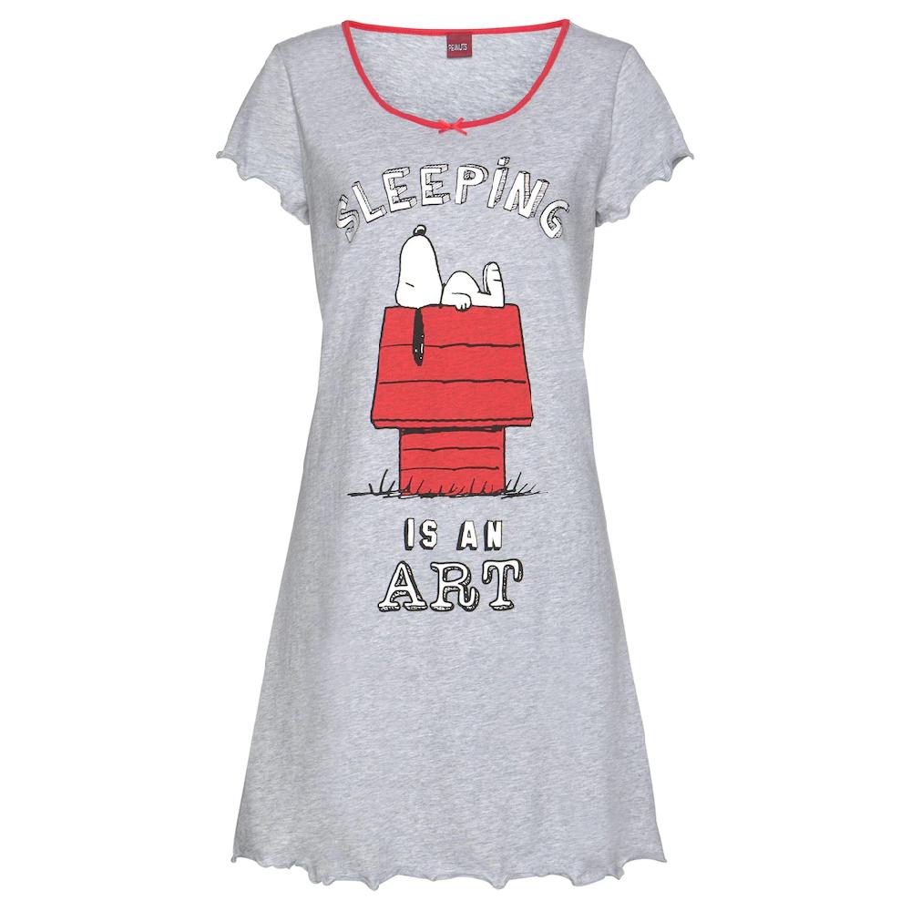 Peanuts Nachthemd Mit Snoopy-Frontprint Online Kaufen