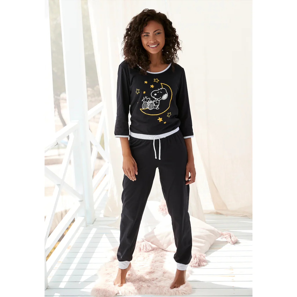Peanuts Pyjama (2 tlg.) mit Snoopy Druckmotiv kaufen