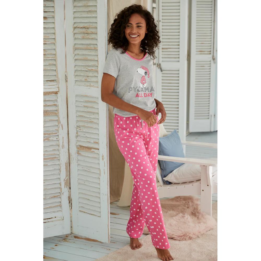 Peanuts Pyjama (2 tlg.) mit Snoopy Druckmotiv online bestellen