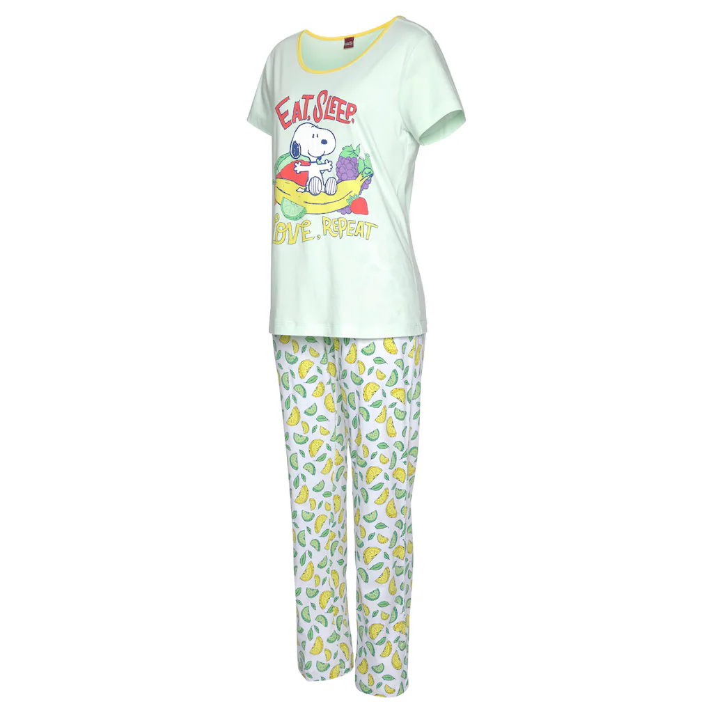 Peanuts Pyjama (2 Tlg.) Mit Snoopy-Print Kaufen