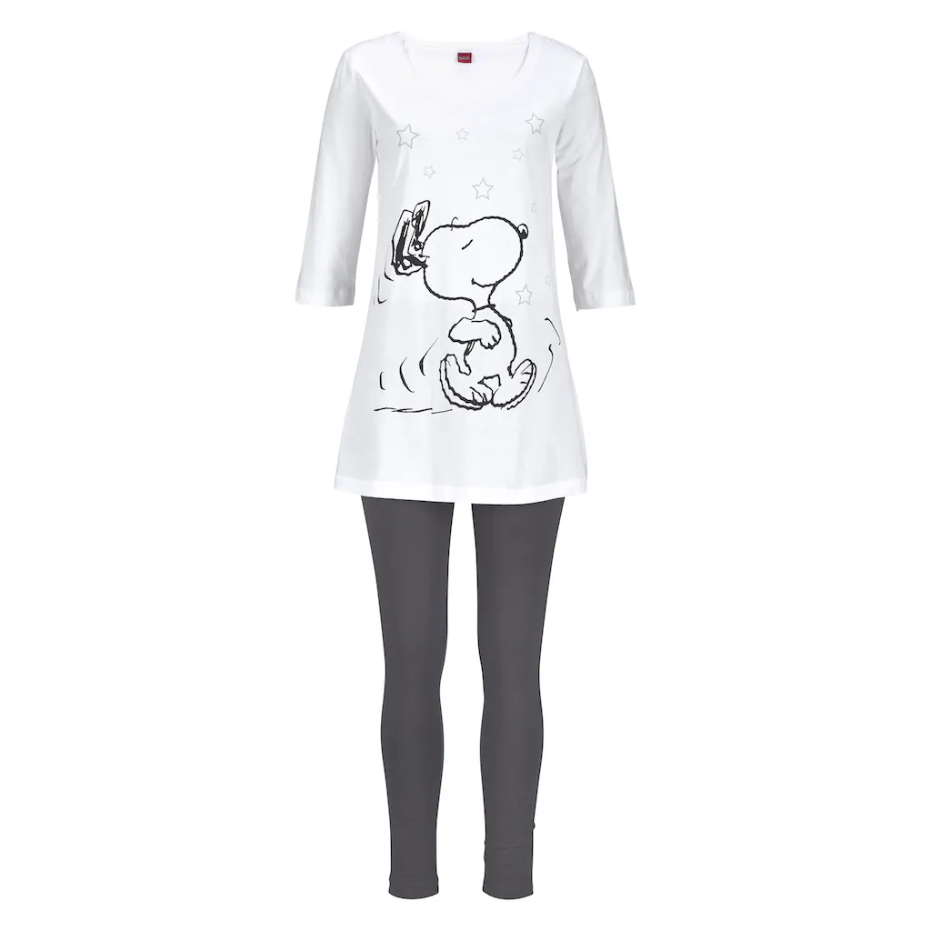 Peanuts Pyjama Mit Hohem Baumwollanteil Online Kaufen