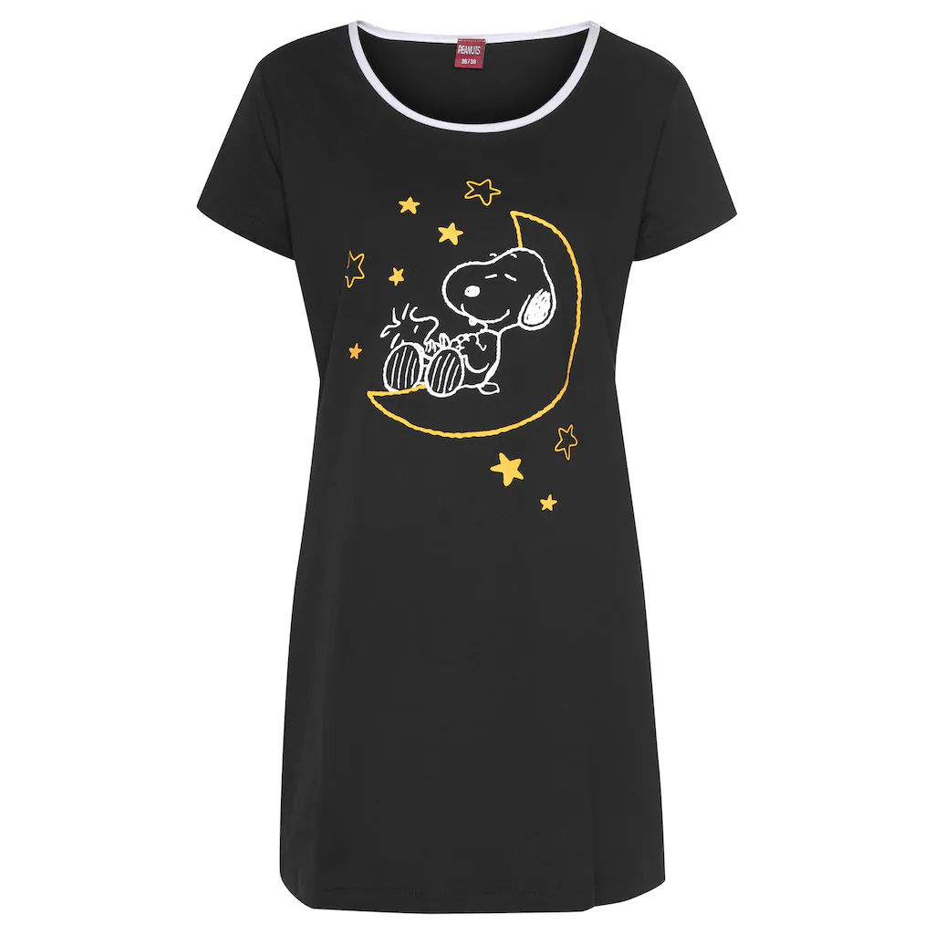 Peanuts Sleepshirt Mit Snoopy Druckmotiv Kaufen