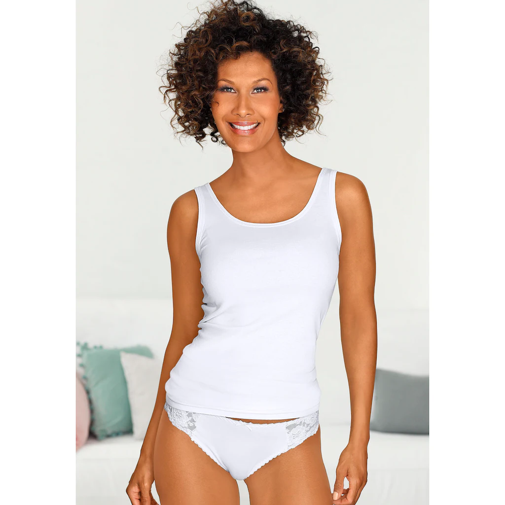Petite Fleur Achselhemd (3er-Pack) Aus Reiner Baumwolle Tanktop Unterziehshirt Bestellen