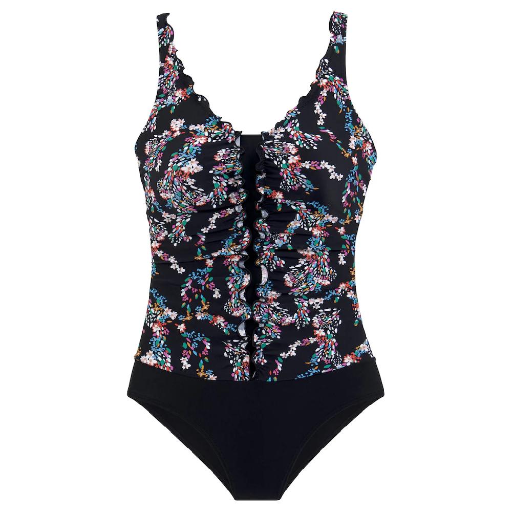 Petite Fleur Badeanzug Mit Shapingeinsatz Mit Unterbrustgummi Mit Integrierten Softcups Online Kaufen