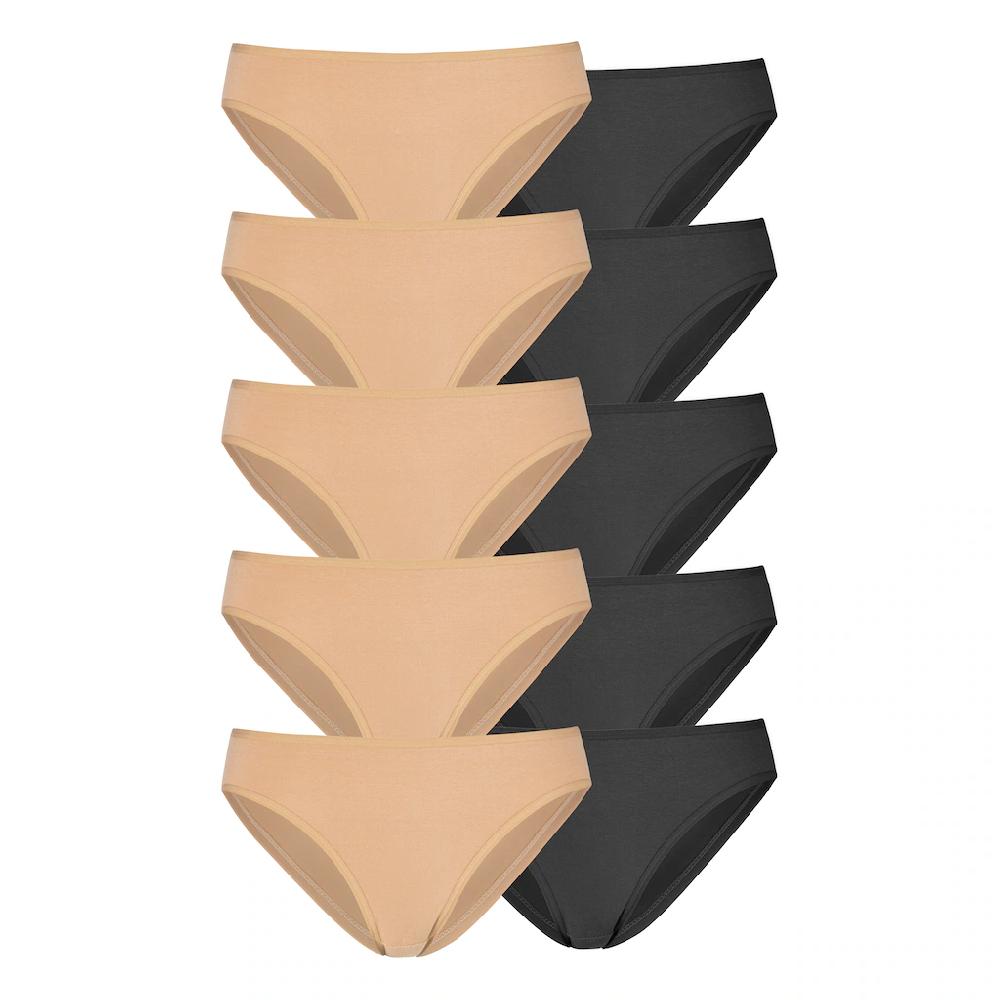 petite fleur Bikinislip (10er-Pack) aus elastischer Baumwolle kaufen