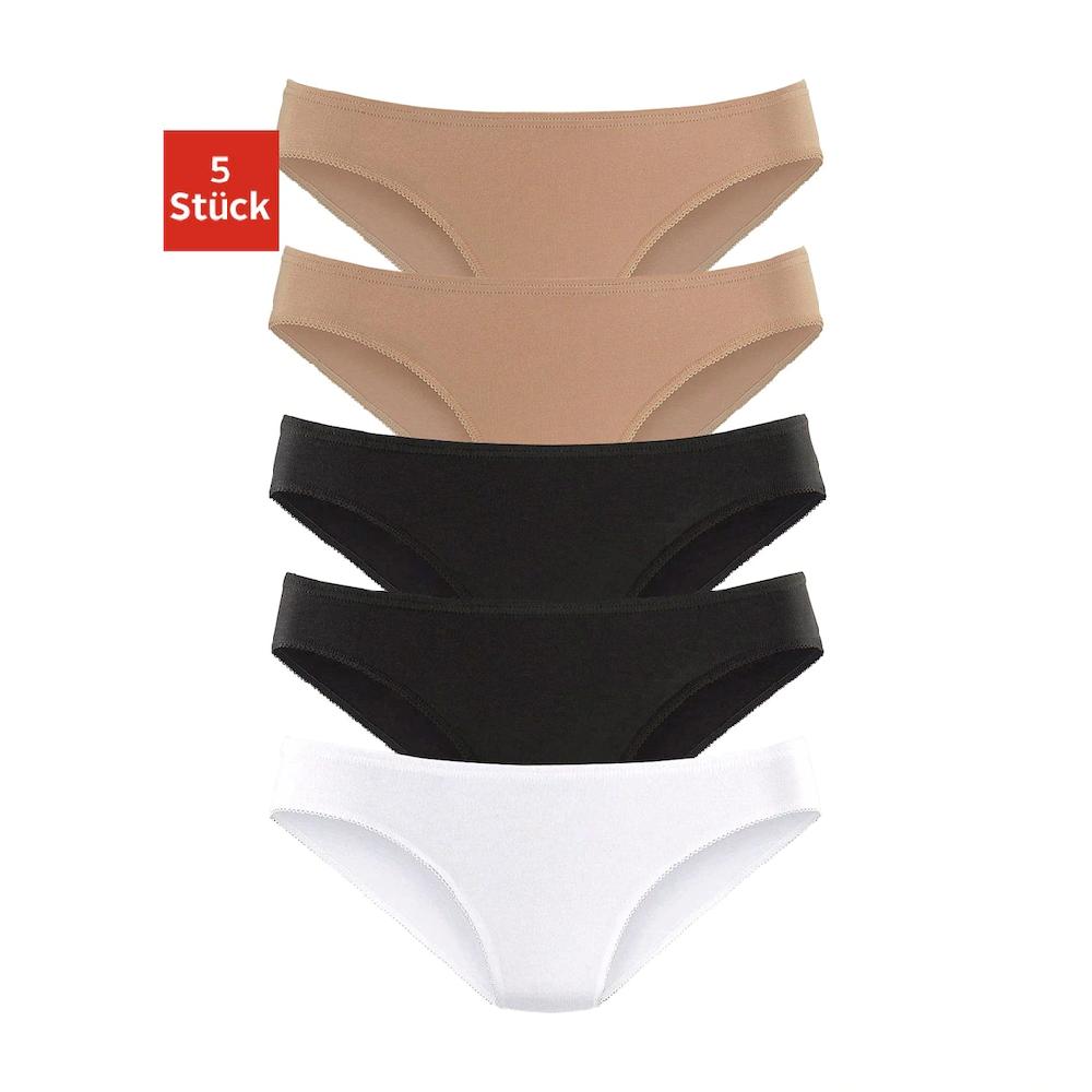 petite fleur Bikinislip (Packung 5 St. 5er-Pack) aus elastischer Baumwolle online bestellen