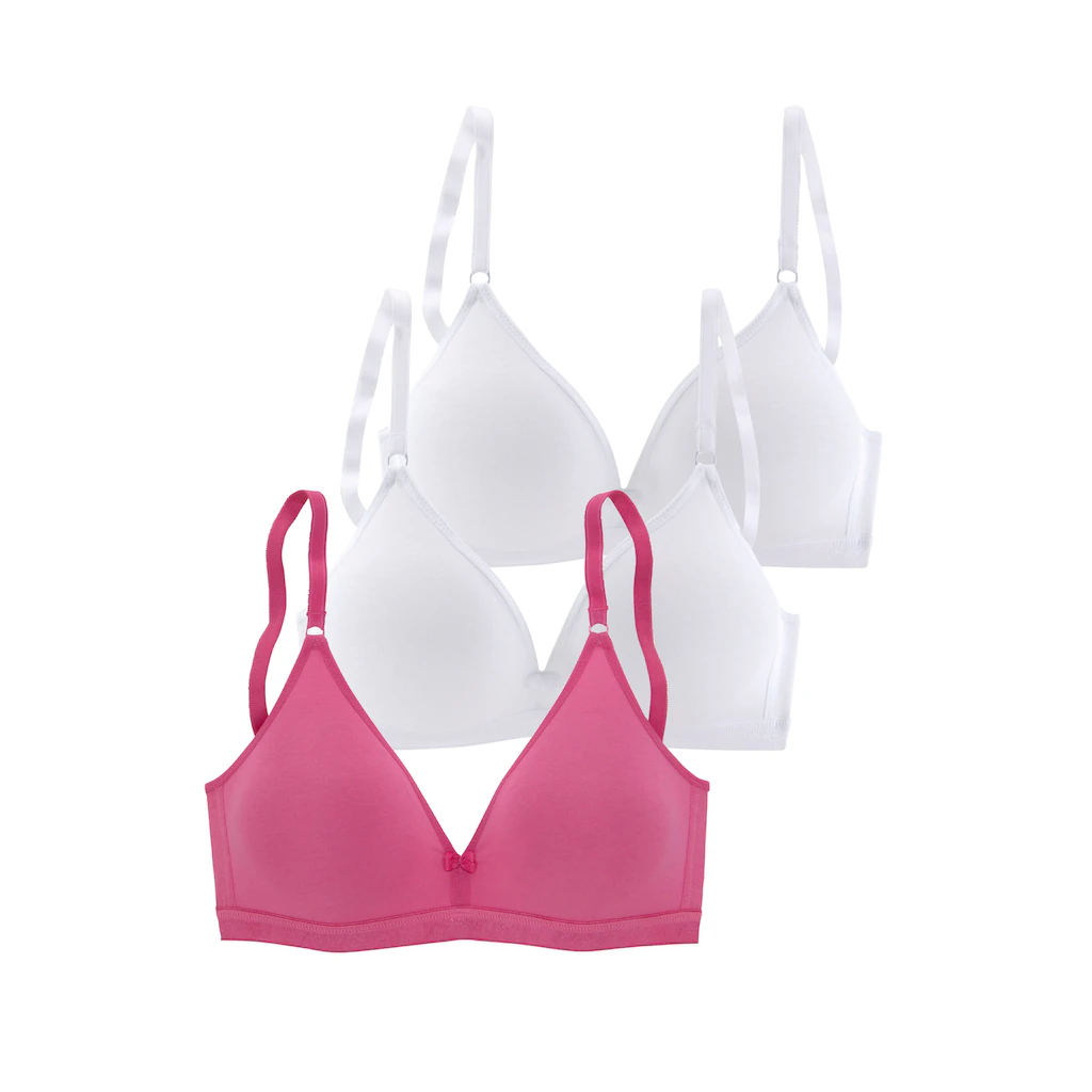 Petite Fleur Bralette-BH Ohne Bügel Im Triangel-Form Aus Schöner Baumwolle Basic Dessous Online Bestellen