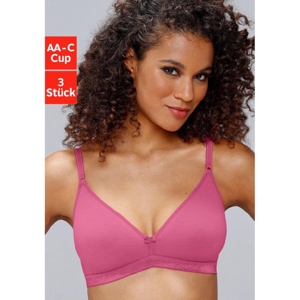 petite fleur Bralette-BH ohne Bügel im Triangel-Form aus schöner Baumwolle Basic Dessous online bestellen