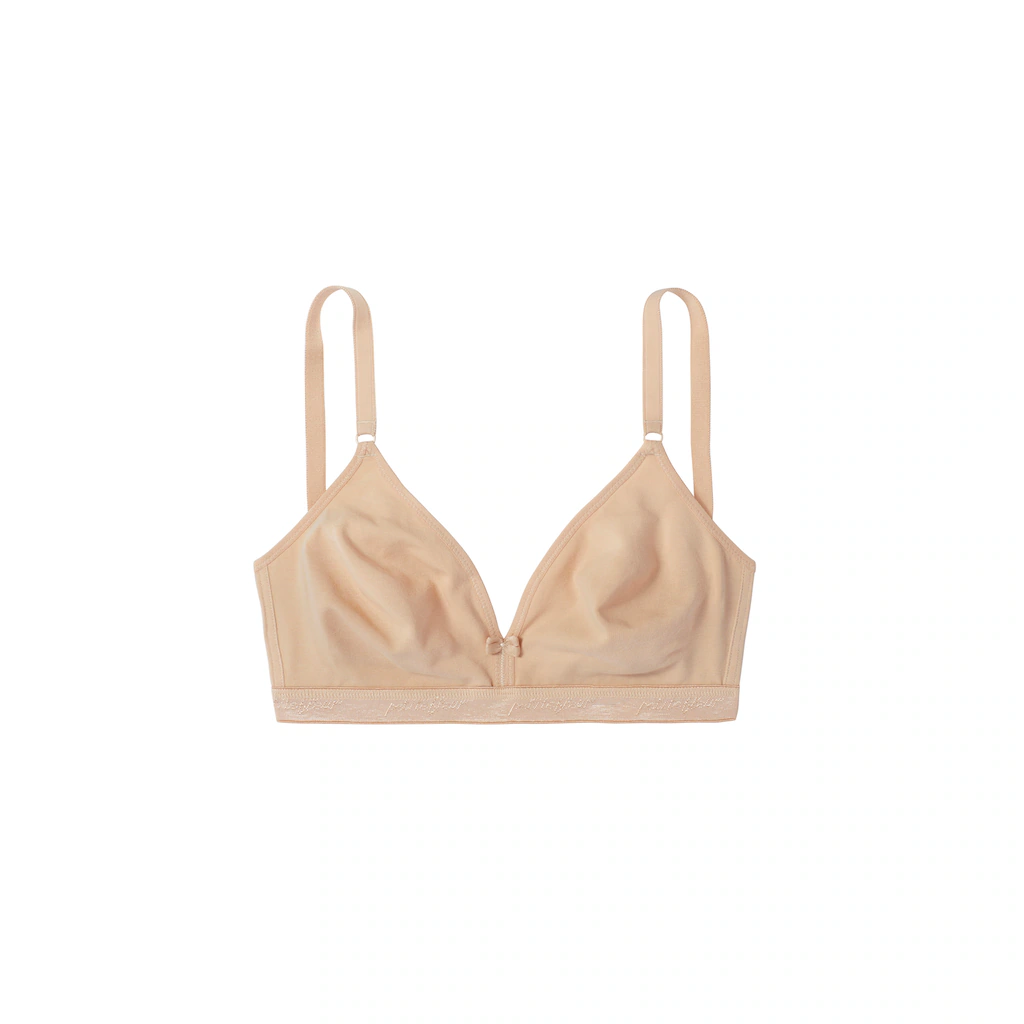 Petite Fleur Bralette-BH Ohne Bügel Im Triangel-Schnitt Aus Baumwolle Basic Dessous Online Bestellen