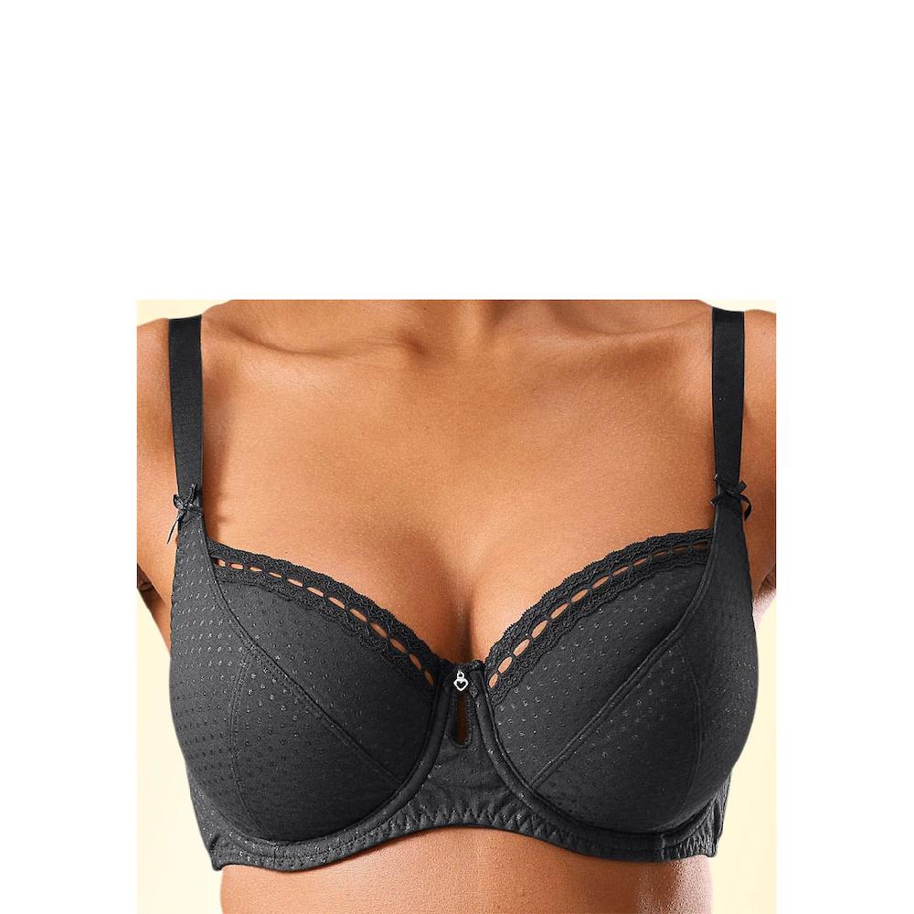 Petite Fleur Bügel-BH Aus Baumwolljacquard Im Dirndl-Schnitt Dessous Online Bestellen