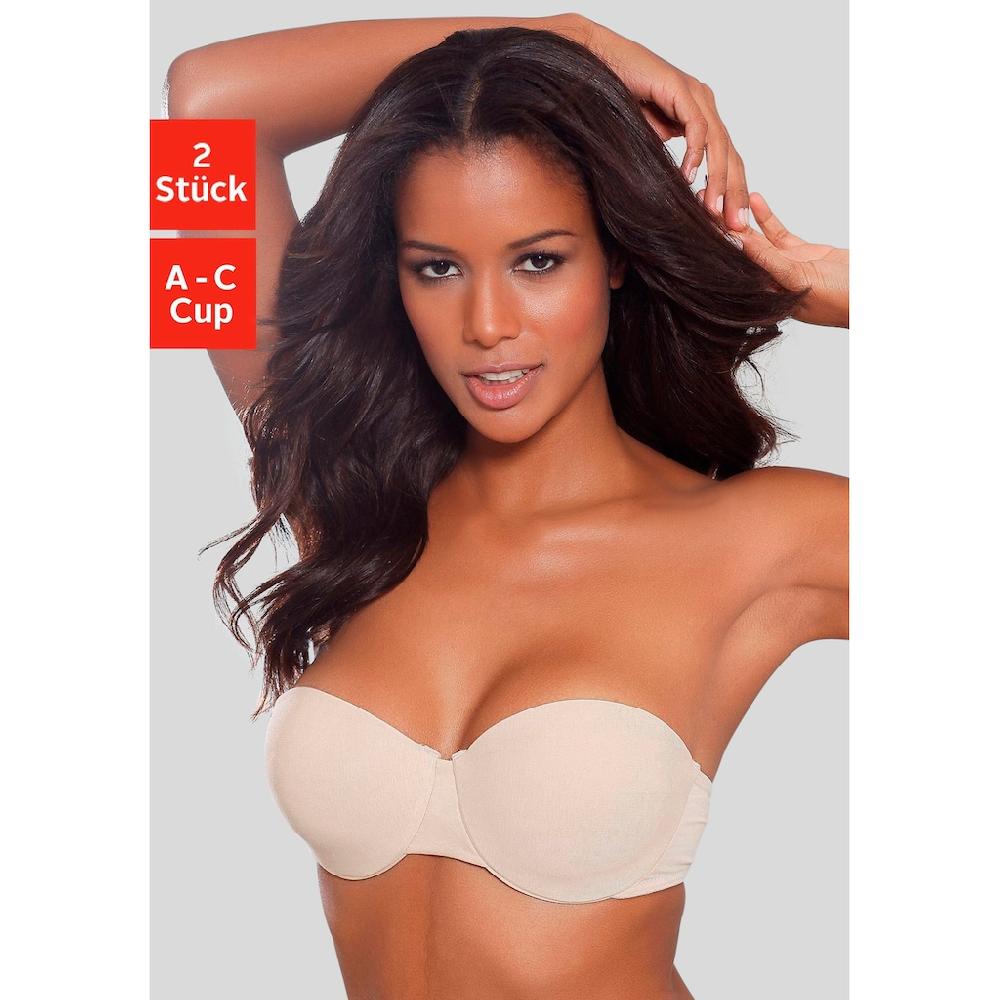 PETITE FLEUR Bügel-BH mit Bügel und abnehmbaren Trägern