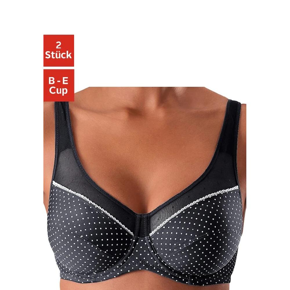 PETITE FLEUR Bügel-BH mit Netzeinsatz online kaufen