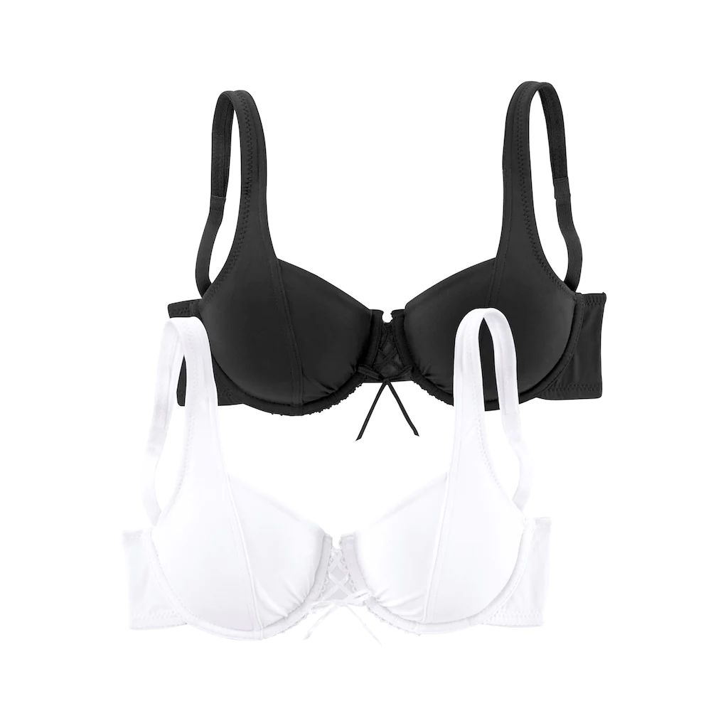 Petite Fleur Dekolleté-BH Mit Bügel Und Schönen Raffungen Im Cup Dessous ▷ Für