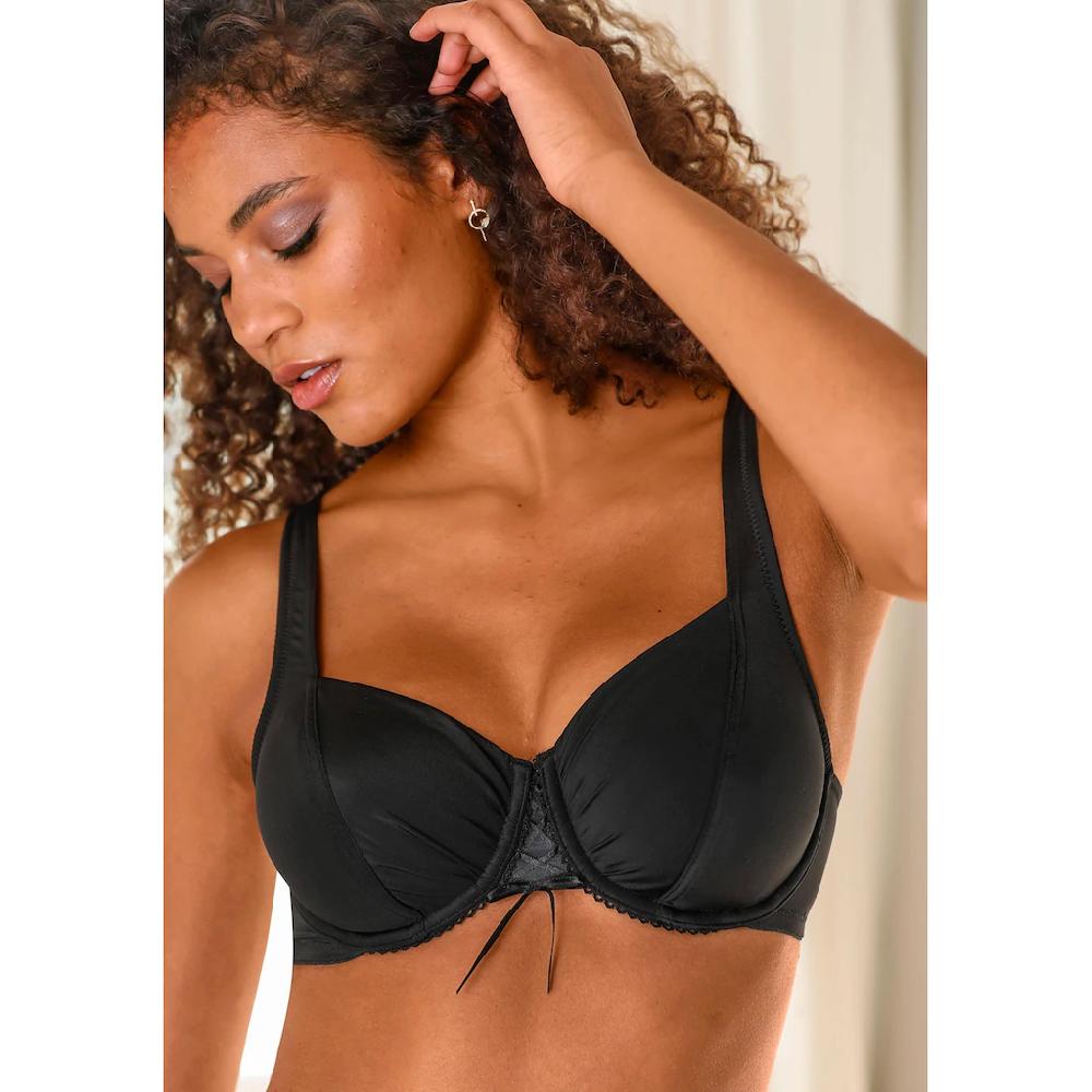 Petite Fleur Dekolleté-BH Mit Bügel Und Schönen Raffungen Im Cup Dessous ▷ Für