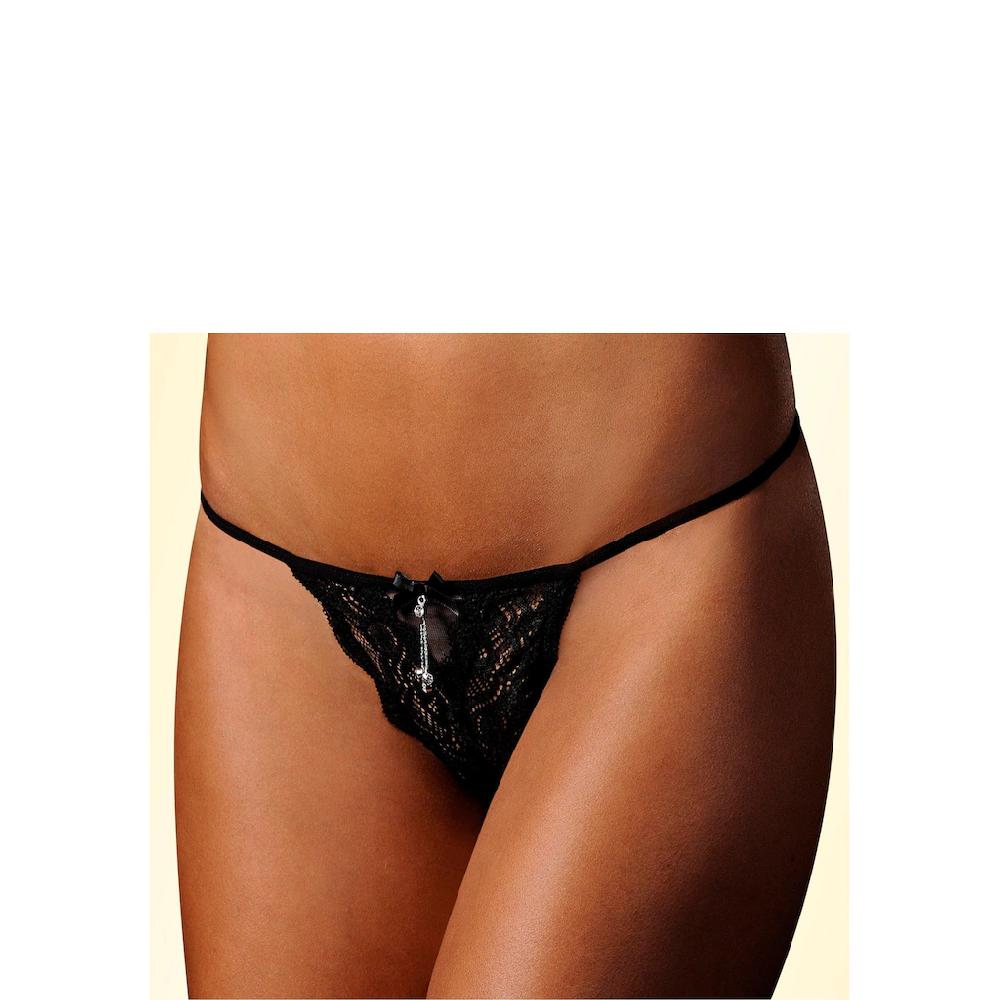 Petite Fleur Gold String Mit Filigranen Bändchen Online Kaufen