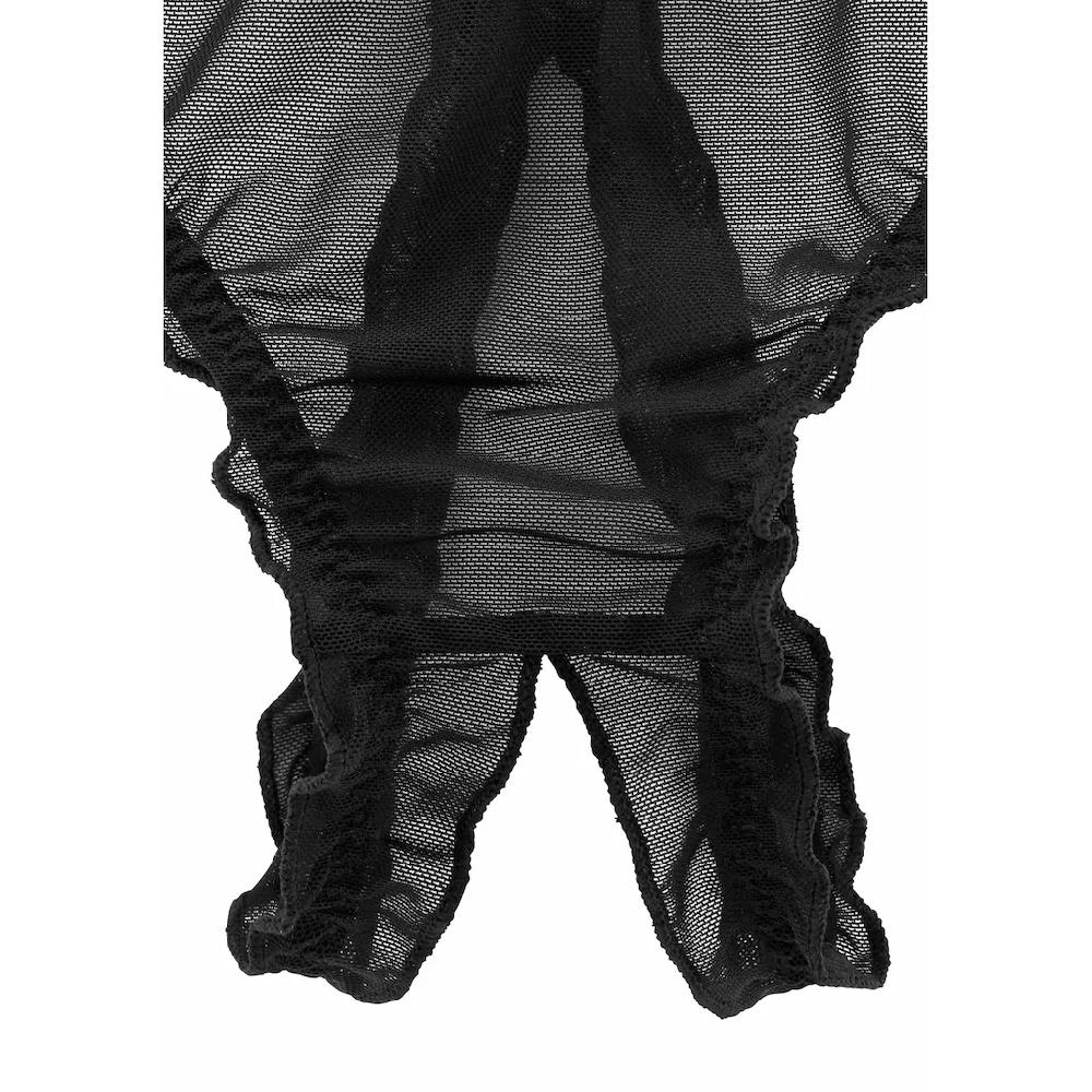 Petite Fleur Gold String-Ouvert Mit Gerüschter Kante Bestellen