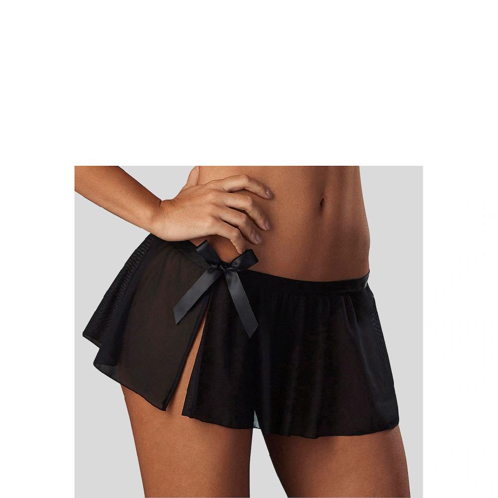 Petite fleur gold Stringrock mit Schleife an der Seite