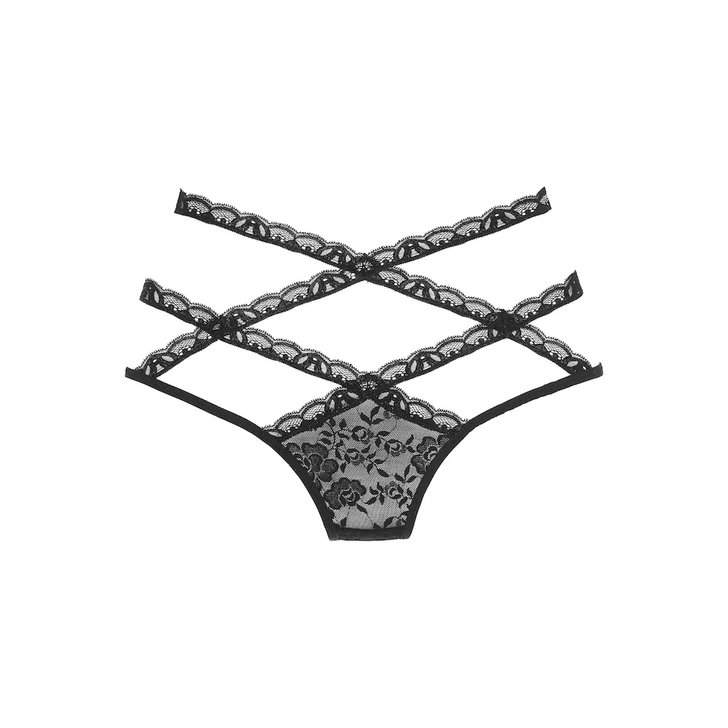 Petite Fleur Gold Taillenslip Aus Dezent Transparenter Spitze In Blumiger Optik Online Kaufen