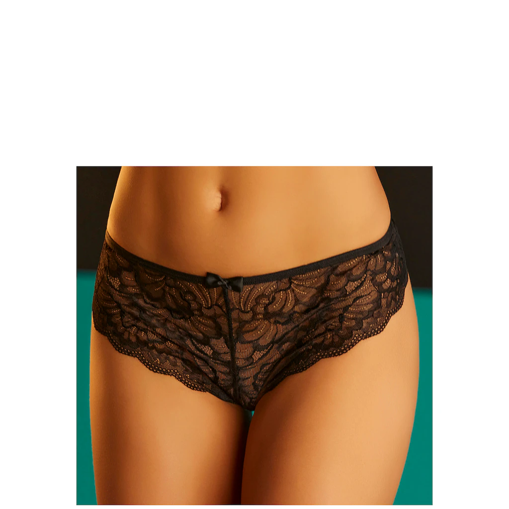 Petite Fleur Gold Tanga-Ouvert (2 St.) Packung: Tanga Aus Spitze Und Ouvert Aus Bändern Online Kaufen