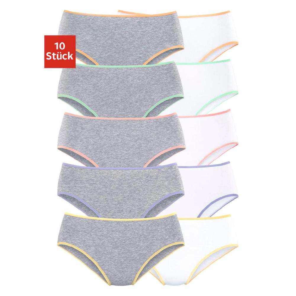 petite fleur Jazz-Pants Slips (10er-Pack) aus elastischer Baumwolle kaufen