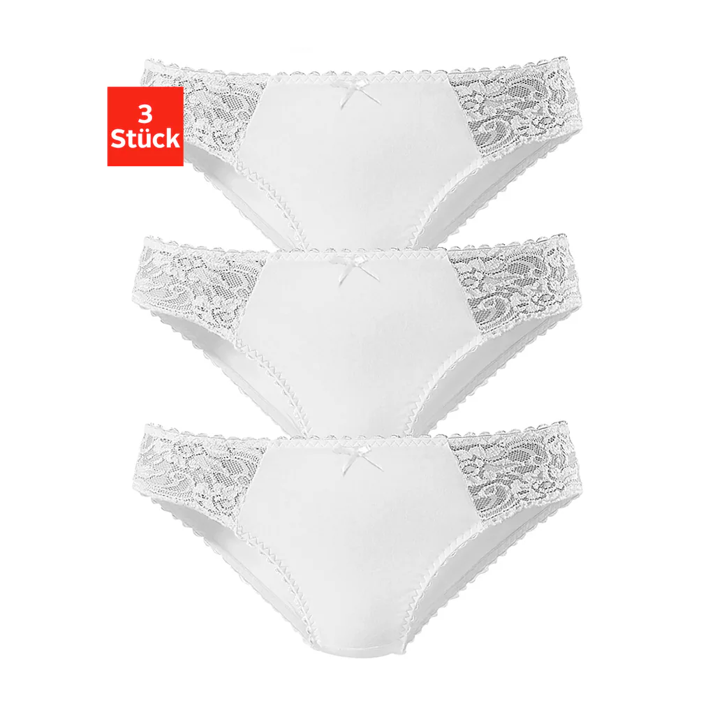 petite fleur Jazz-Pants Slips (3er-Pack) aus elastischer Baumwoll-Qualität online kaufen