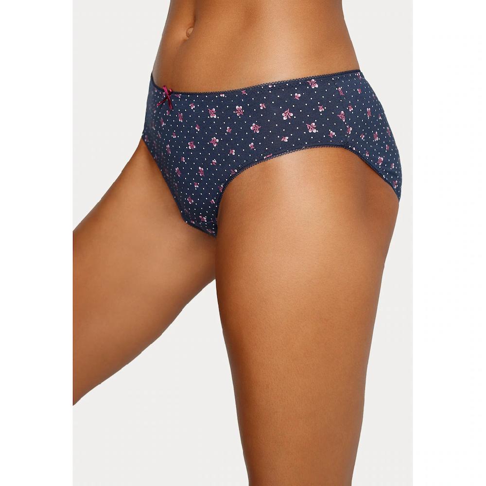 Petite Fleur Jazz-Pants Slips (Set 6 St. 6er-Pack) Aus Elastischer Baumwolle