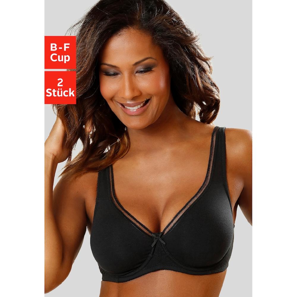 petite fleur Minimizer-BH aus Baumwolle mit nahtlosen Cups Basic Dessous online kaufen