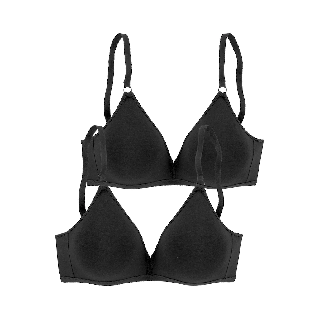 Petite Fleur Soft-BH (Packung 2 Stück) Ohne Bügel Im Triangel Schnitt Online Kaufen