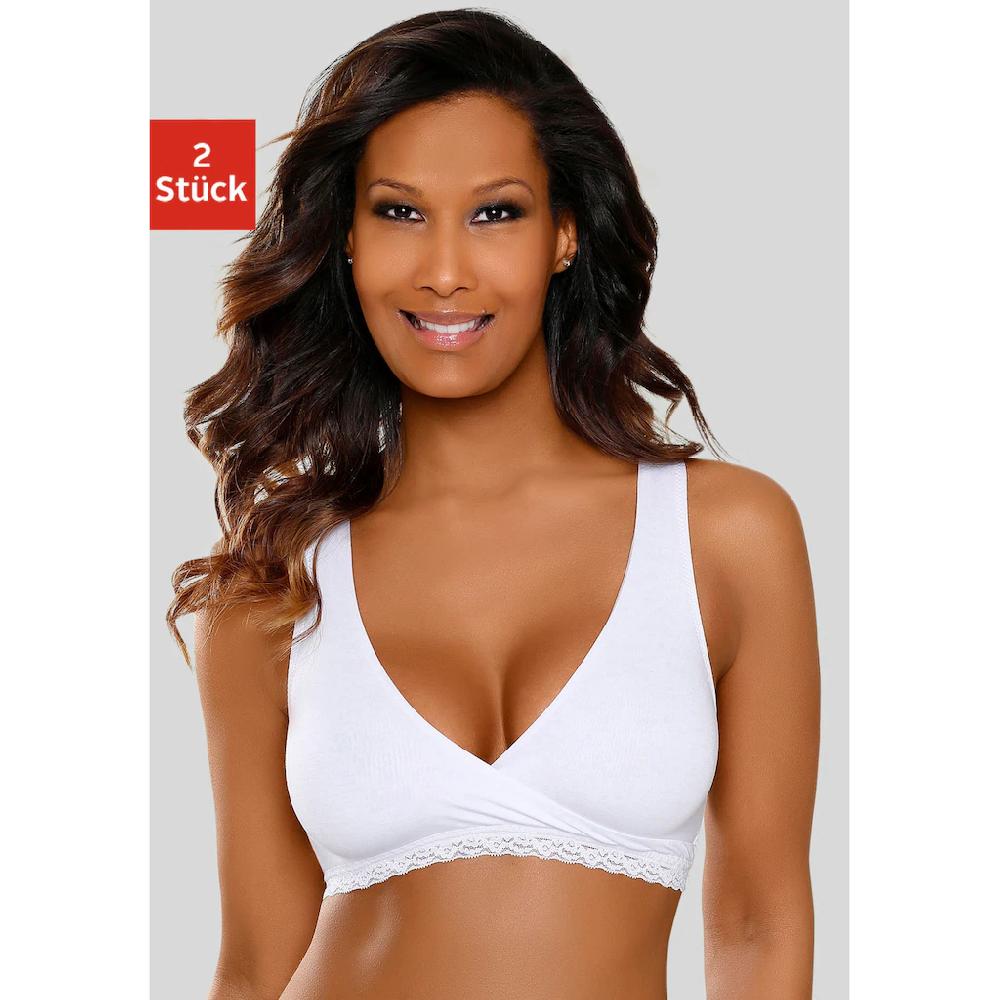 petite fleur Still-BH ohne Bügel auch als Schlaf-BH geeignet ▷ für